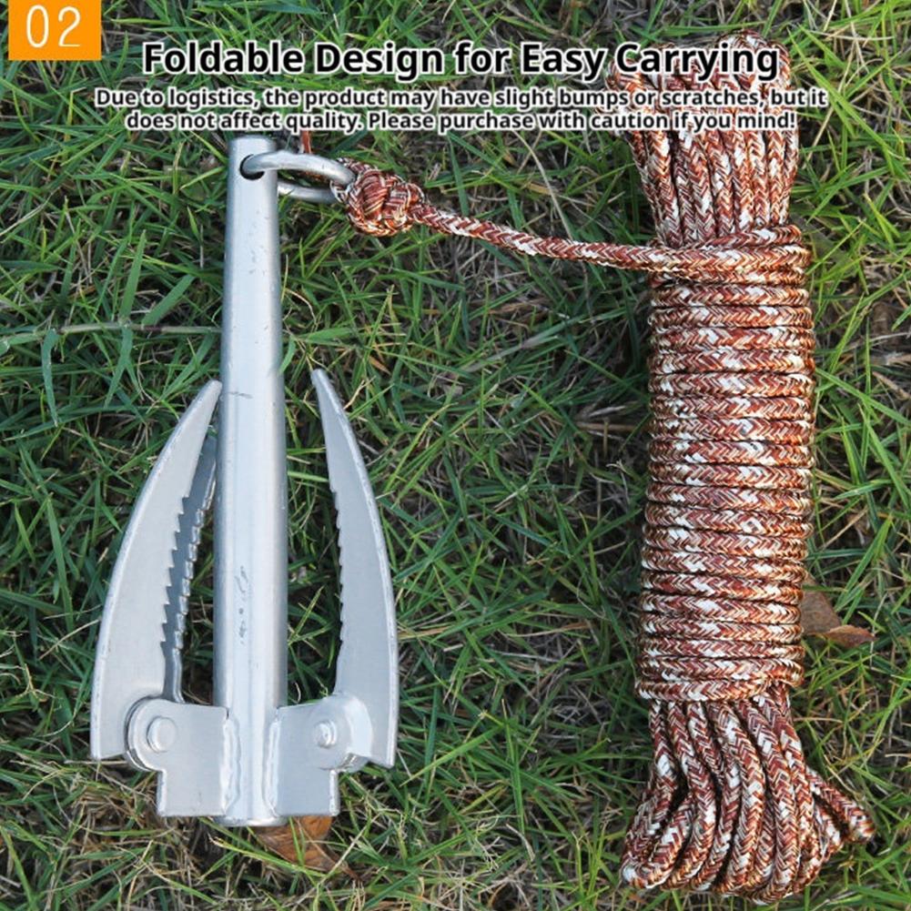 Outdoors Grappling Hook Surviv – обзор и цена Fishing Boat Anchor