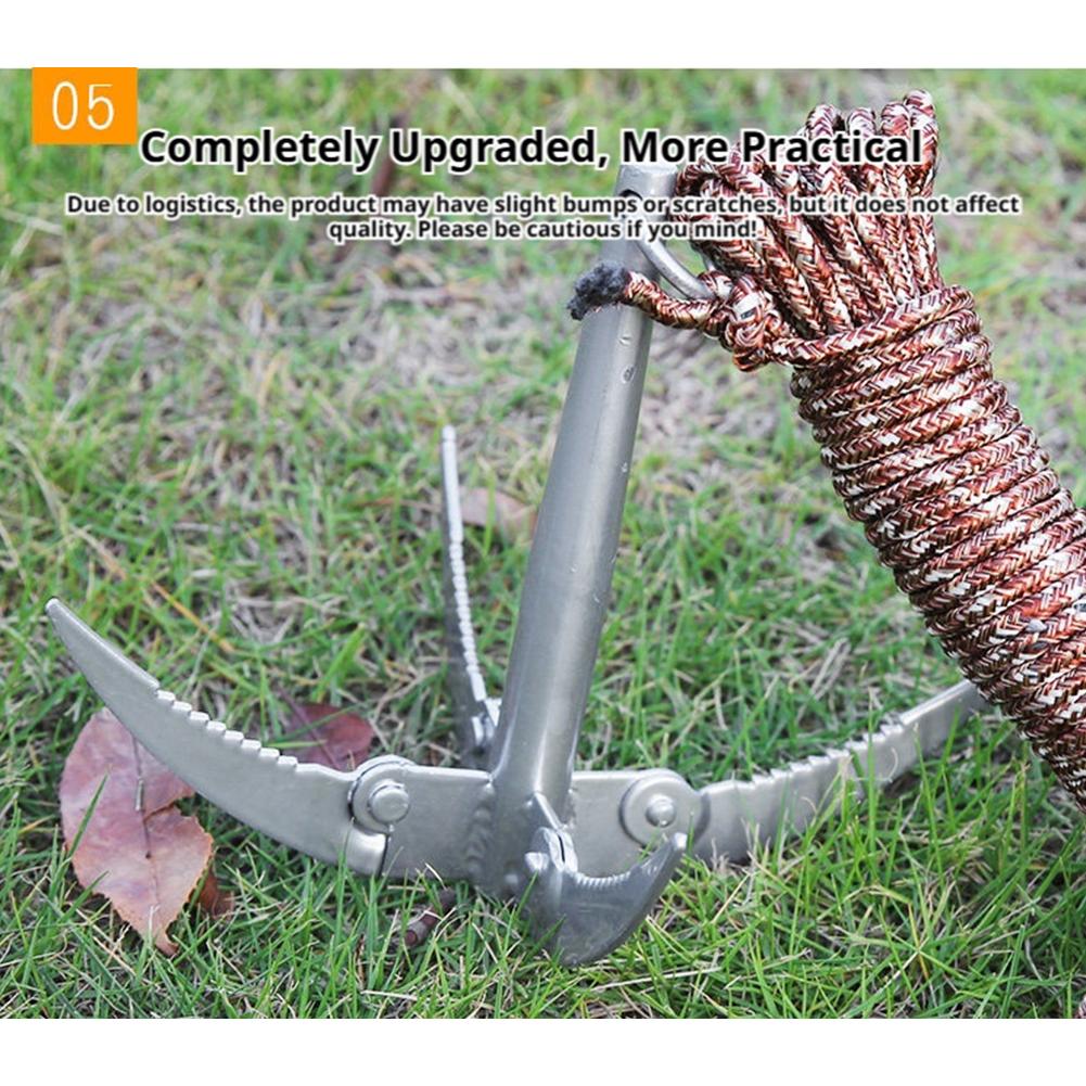 Outdoors Grappling Hook Surviv – обзор и цена Fishing Boat Anchor