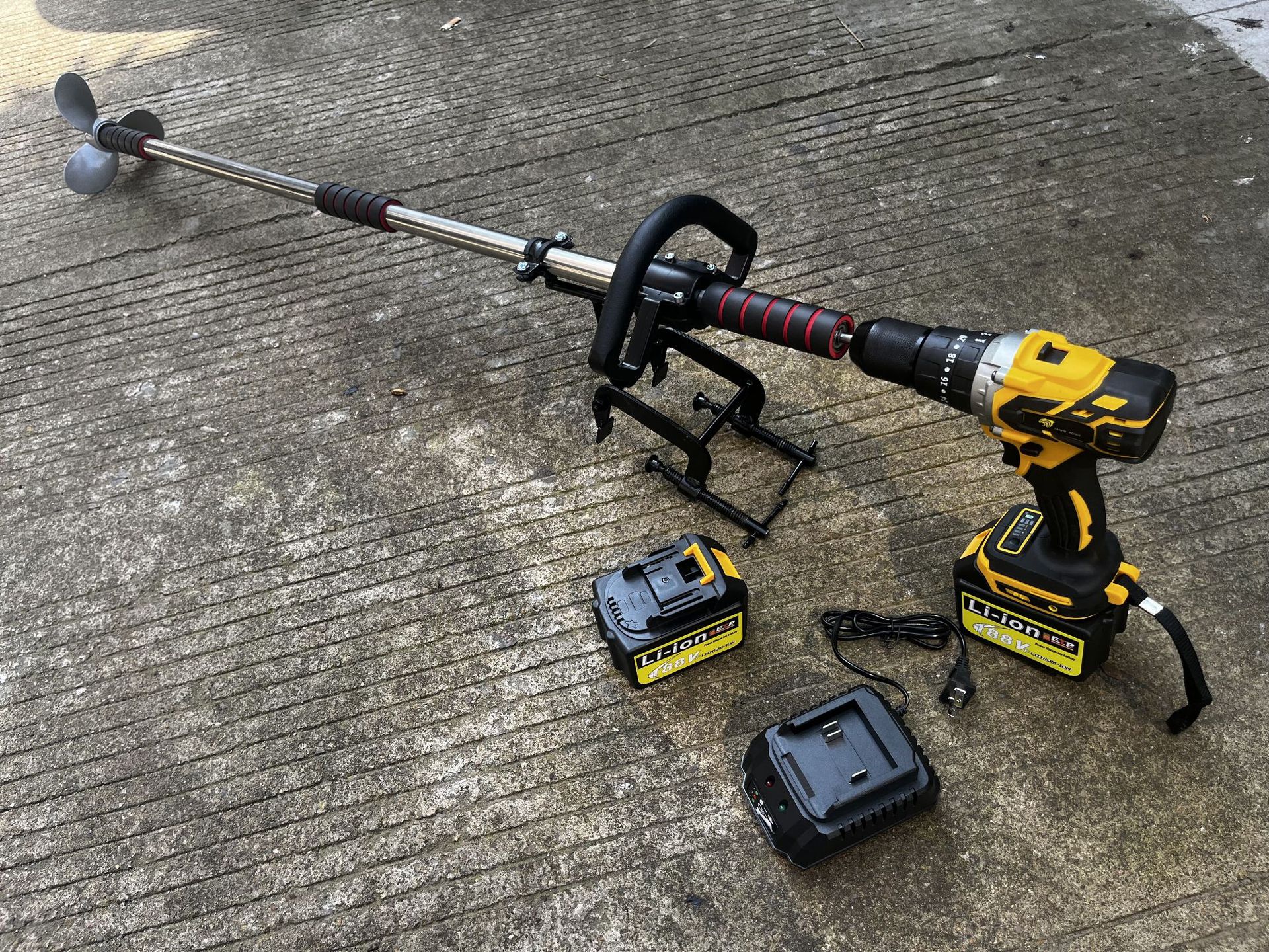 Electric Drill Manual Propelle – обзор и цена Fishing Boat Trolling Motor
