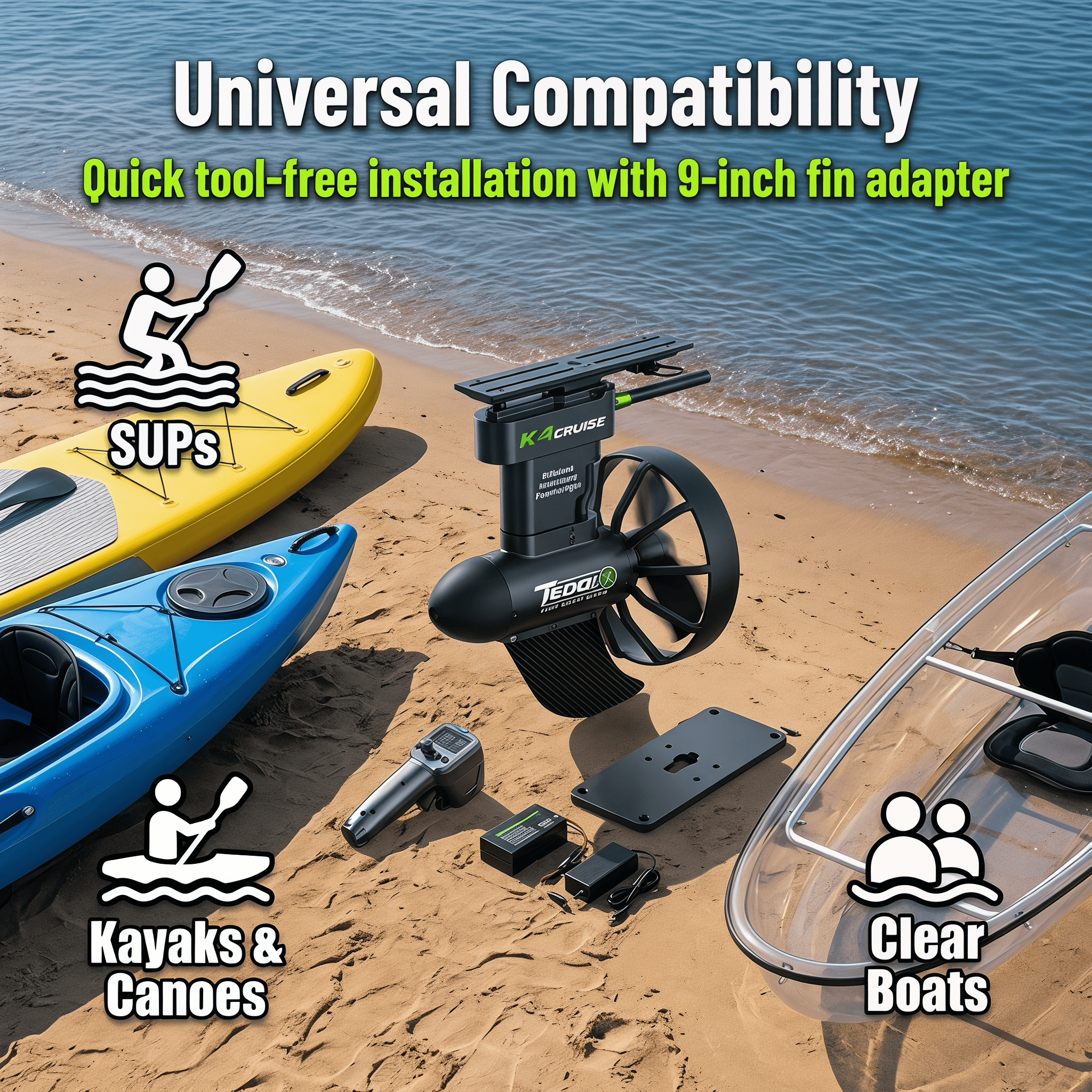 TRIMIX Smart Drive K4C SUP Kay – обзор и цена Fishing Boat Trolling Motor