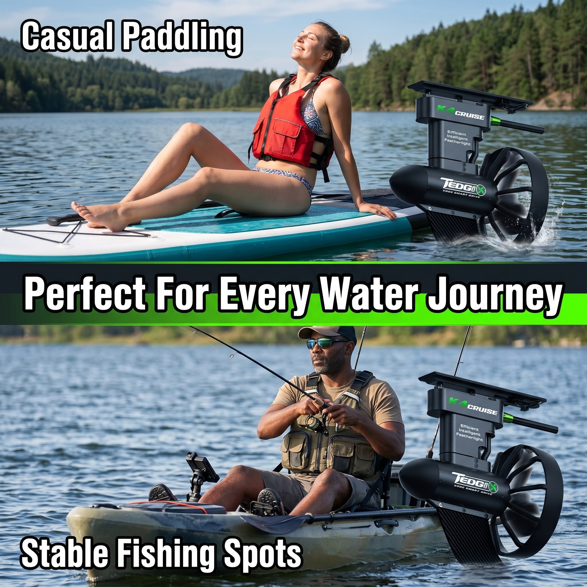 TRIMIX Smart Drive K4C SUP Kay – обзор и цена Fishing Boat Trolling Motor