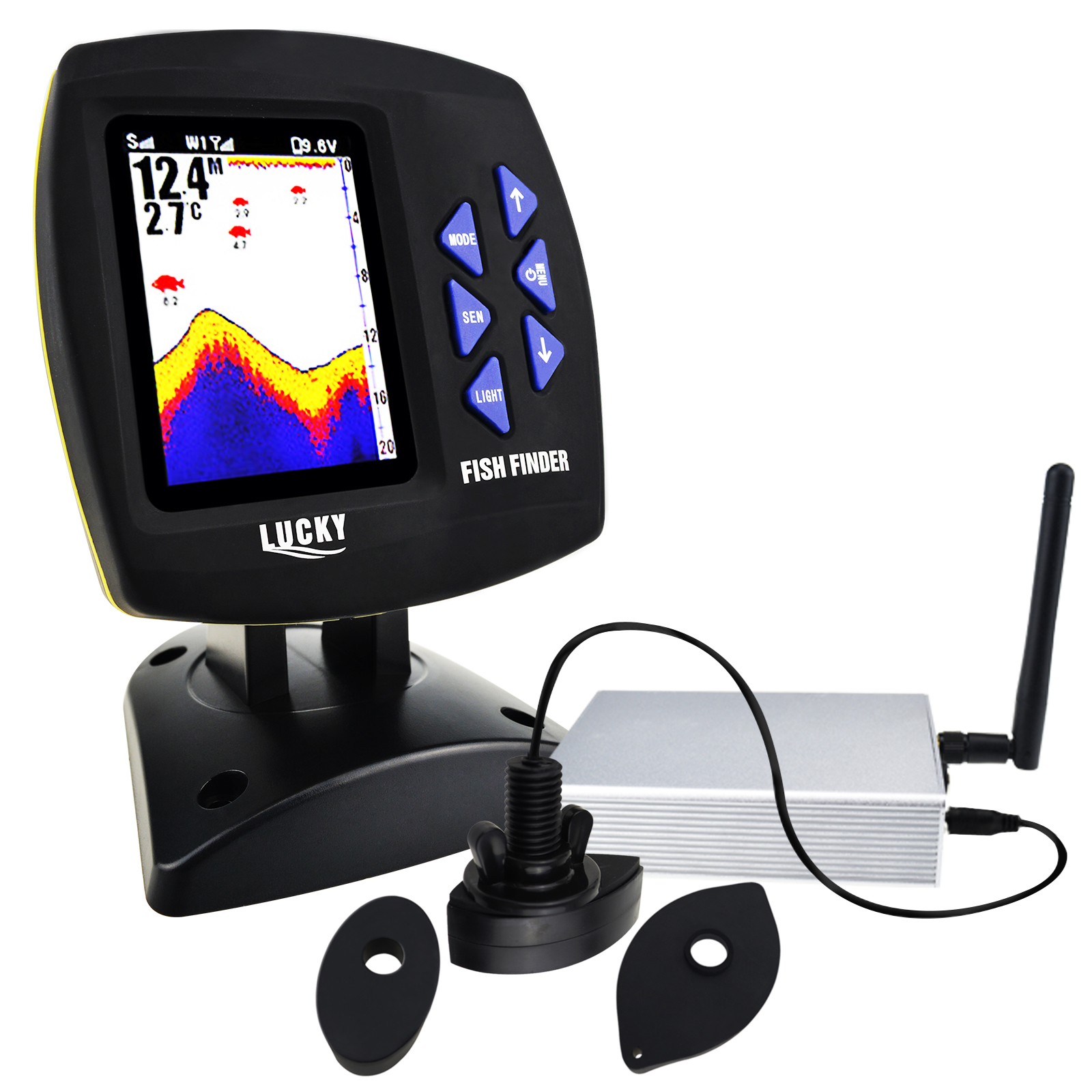 LUCKY Fishfinder 300m/ 980ft F – обзор и цена Fishing Boat Depth Finder