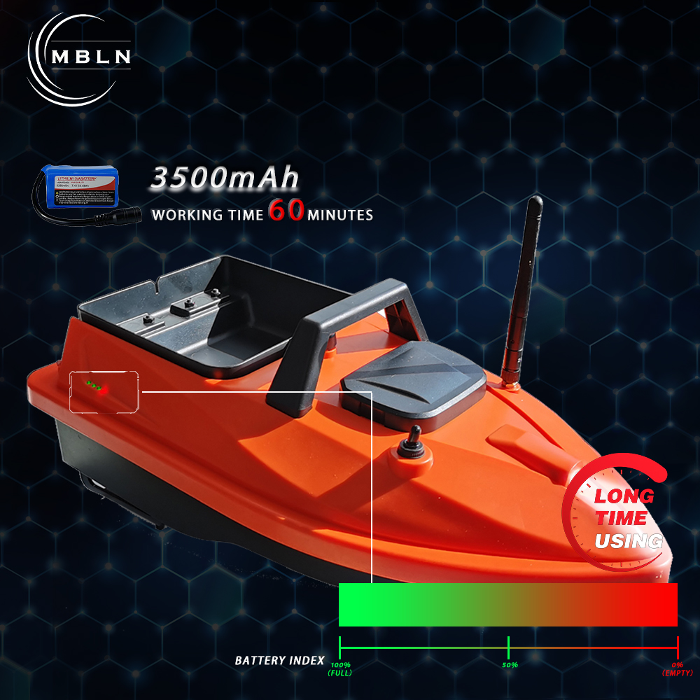 MBLN Mini GPS Bait Boat – 24 W – обзор и цена Fishing Boat Gps