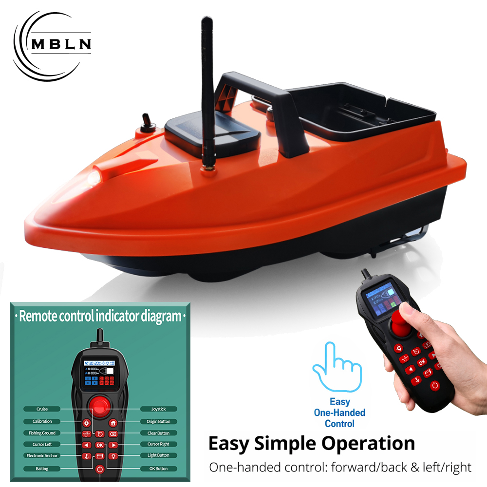 MBLN Mini GPS Bait Boat – 24 W – обзор и цена Fishing Boat Gps