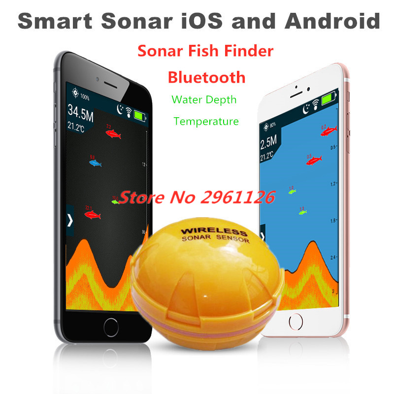 Wireless Fish Finder Portable  – обзор и цена Fishing Boat Depth Finder