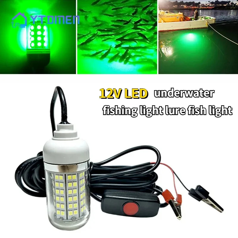 12V Underwater Lamp 15W 108 LE – обзор и цена Fishing Boat Depth Finder