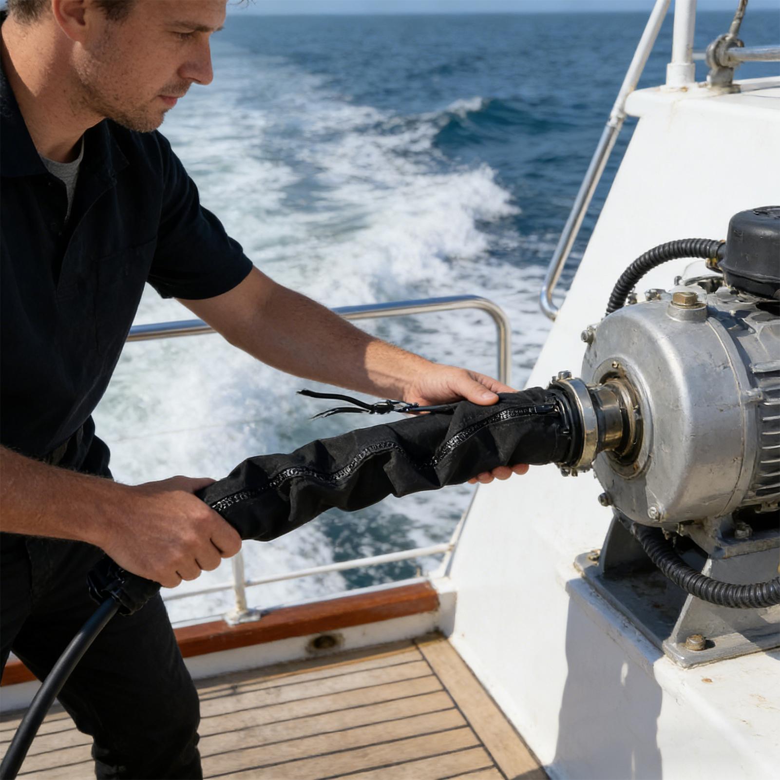 Outboard Rigging Sleeve 48 Inc – обзор и цена Fishing Boat Outboard Motor