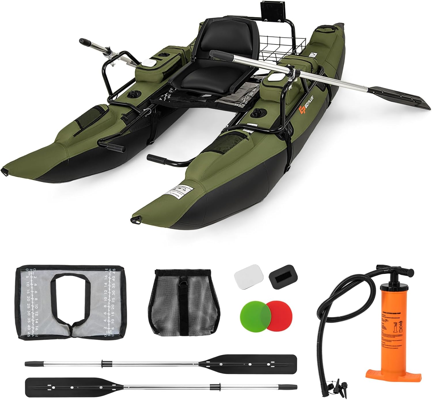 Adult Inflatable Belly Boat wi – обзор и цена Fishing Boat Seat