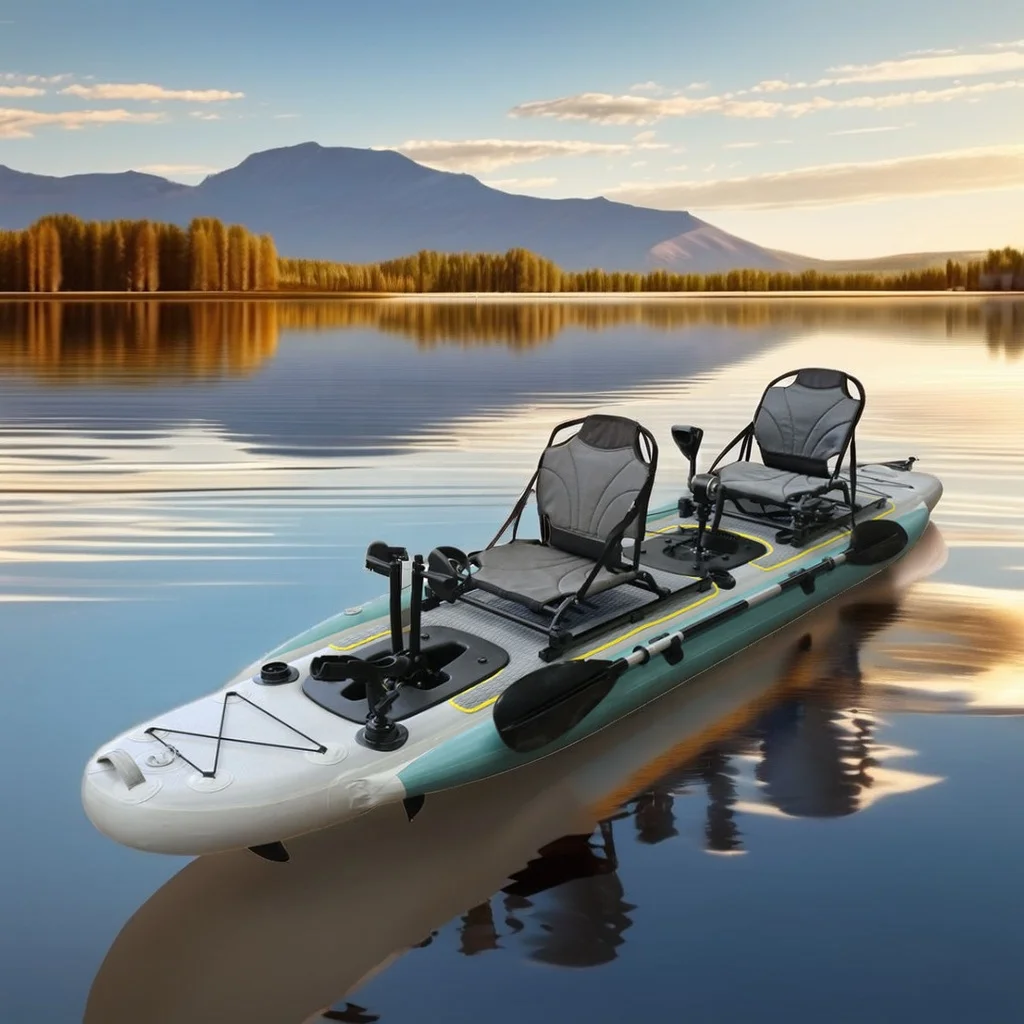 14ft Inflatable Fishing Canoe  – обзор и цена Fishing Boat Seat