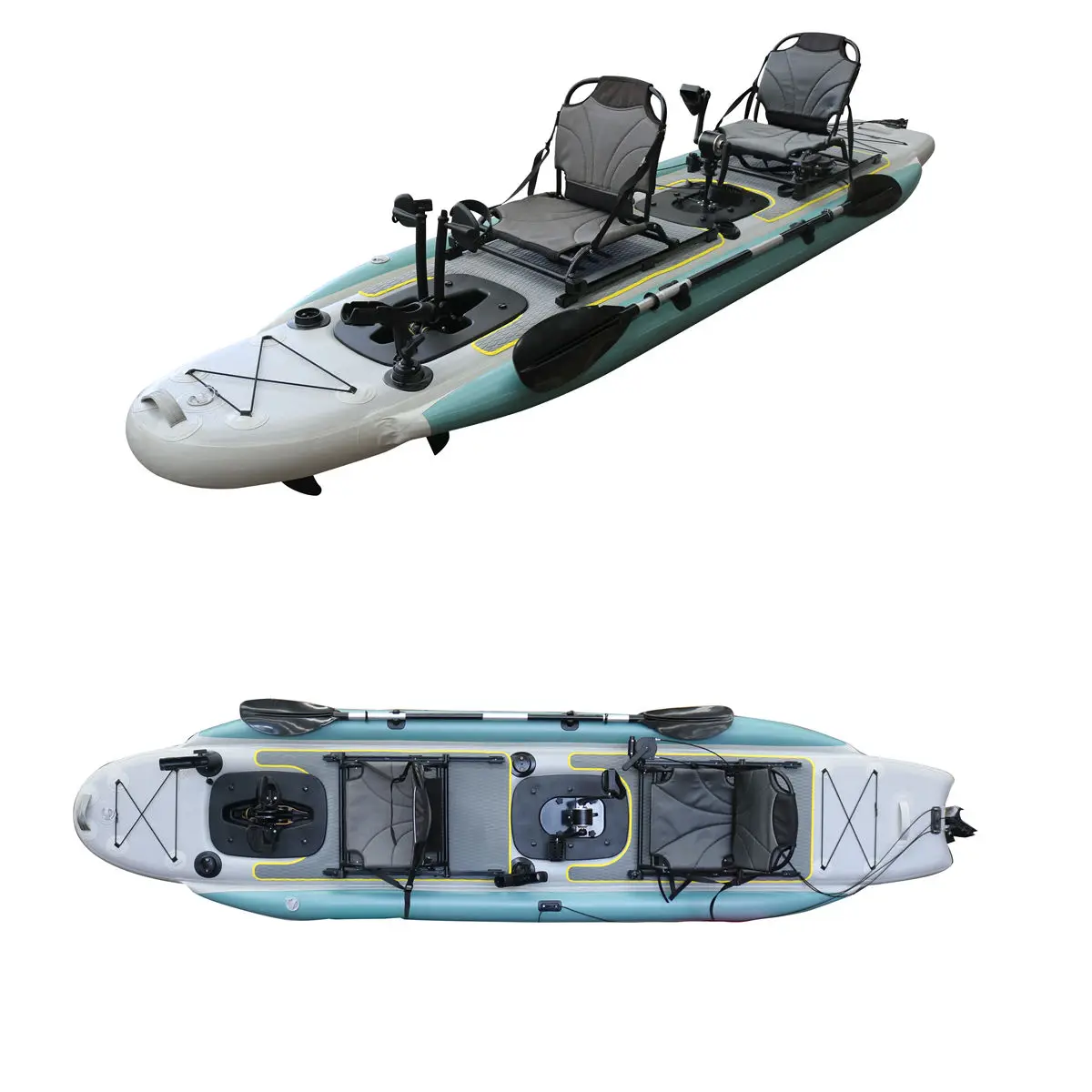 14ft Inflatable Fishing Canoe  – обзор и цена Fishing Boat Seat