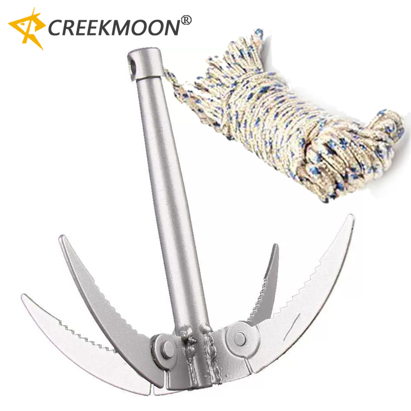 4 Claw Anchor Sickle Foldable  – обзор и цена Fishing Boat Anchor