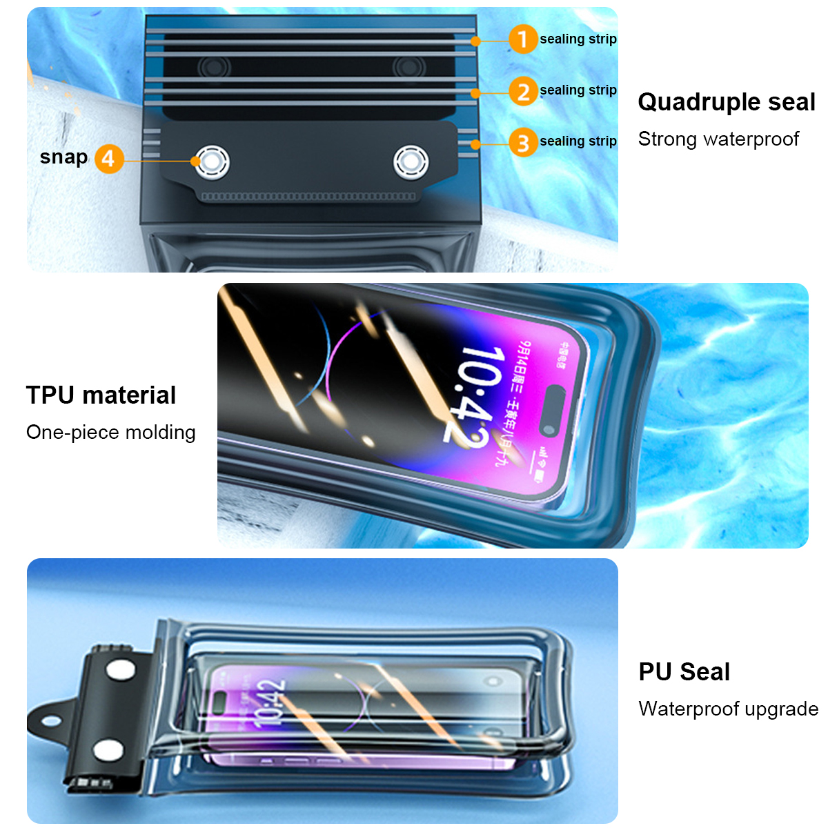 Floating Waterproof Phone Case – обзор и цена Fishing Boat Cover