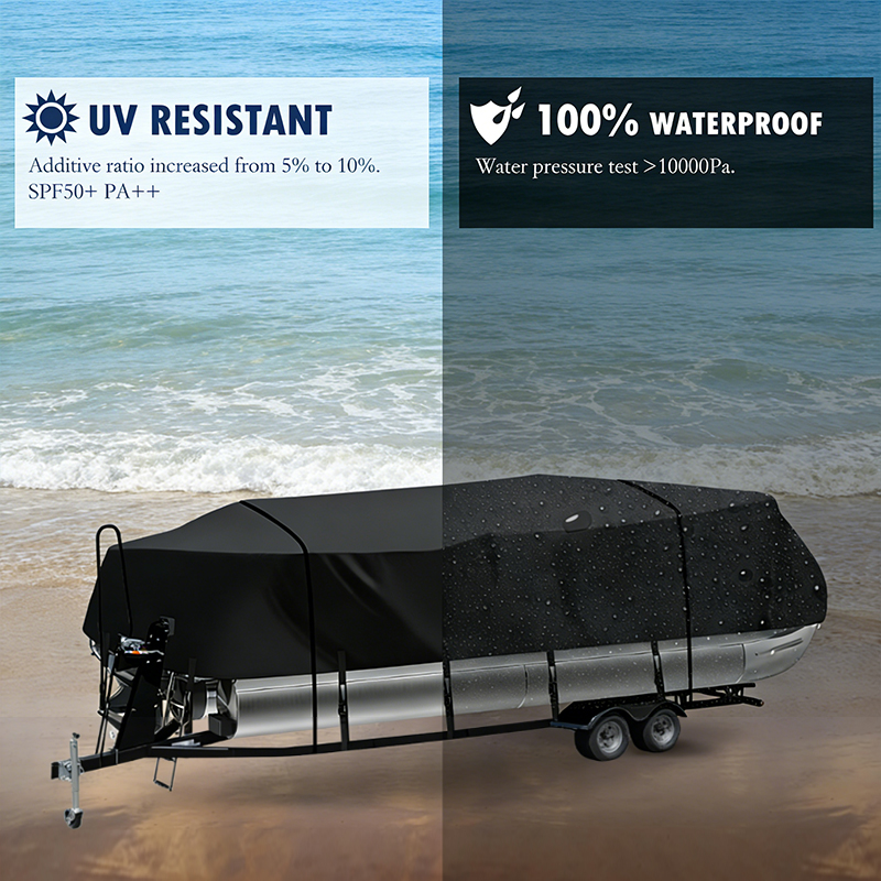 Oxford Waterproof Boat Cover L – обзор и цена Fishing Boat Cover