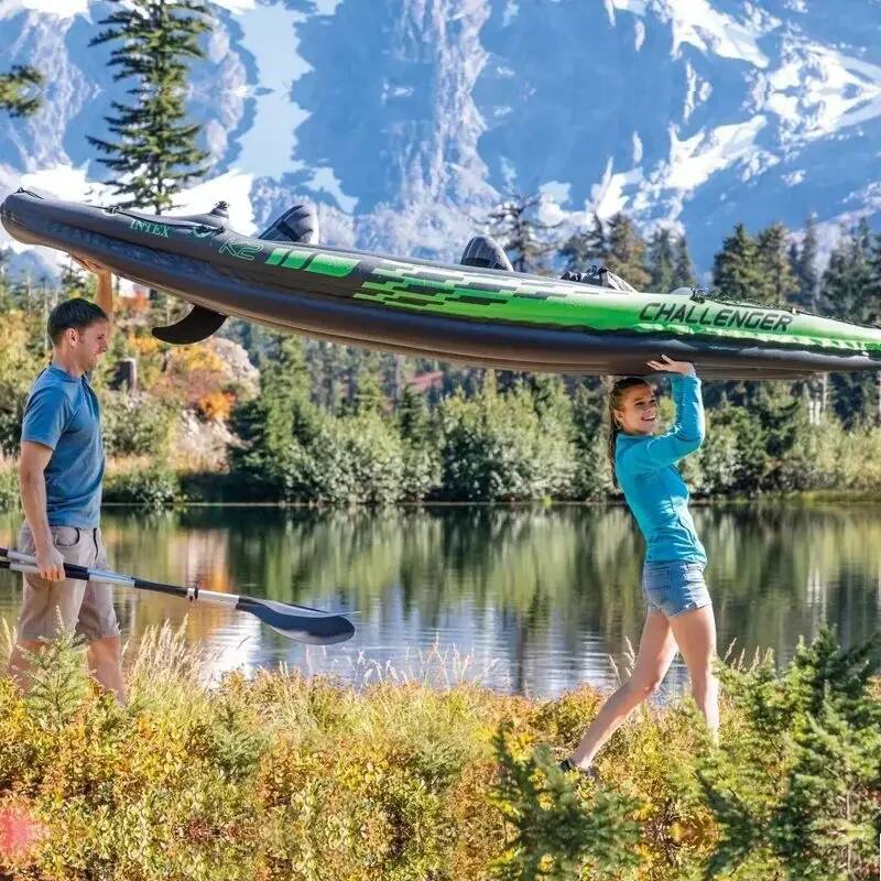 1/2 Person Kayaker Inflatable  – обзор и цена Fishing Boat Inflatable