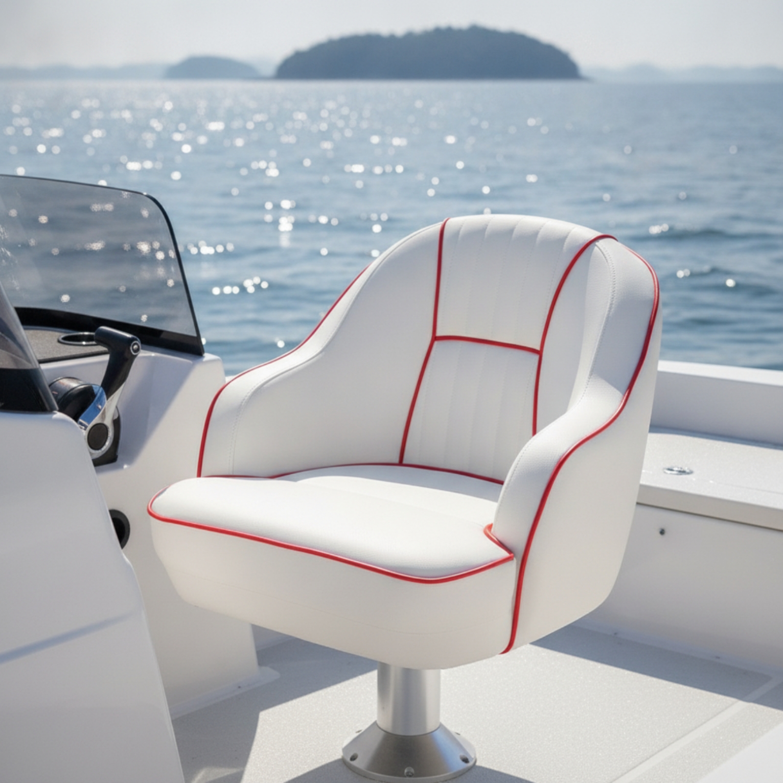 Pilot's Boat Seat Padded Helm  – обзор и цена Fishing Boat Seat