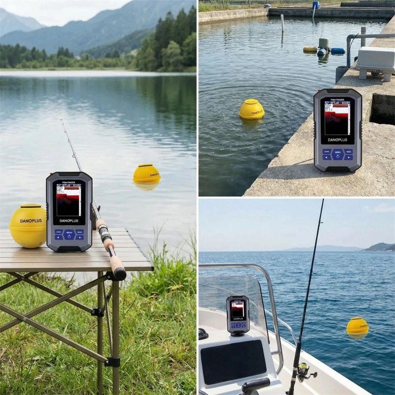 Portable Castable Fishfinder W – обзор и цена Fishing Boat Depth Finder