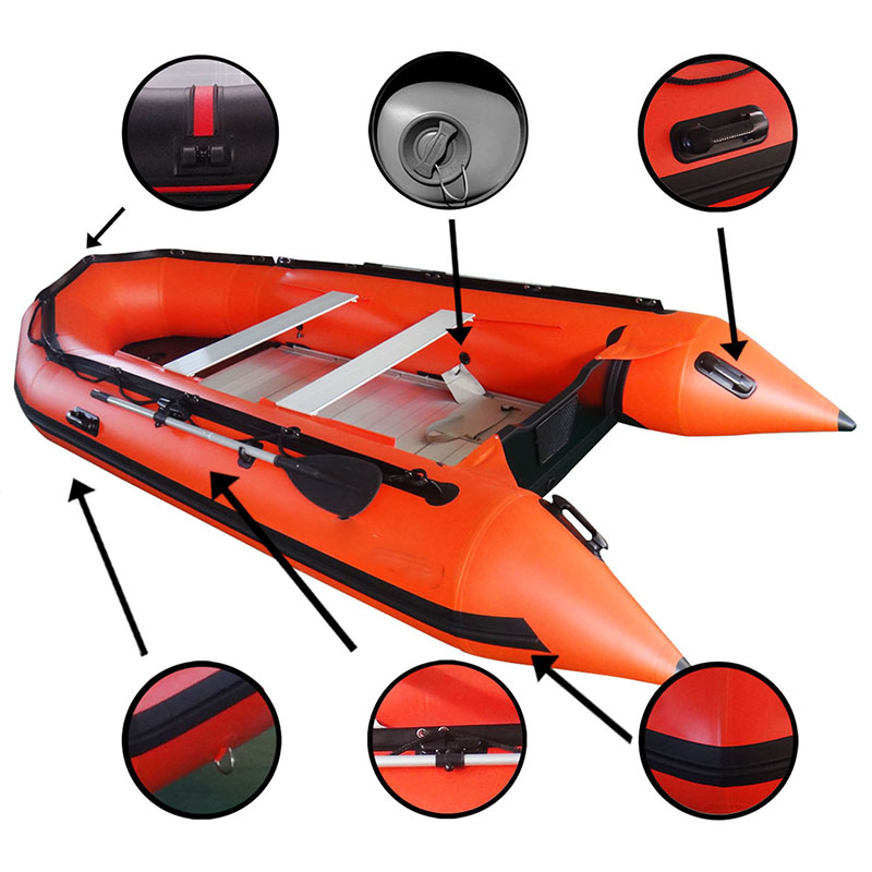 Factory Price Inflatable Rubbe – обзор и цена Fishing Boat Outboard Motor