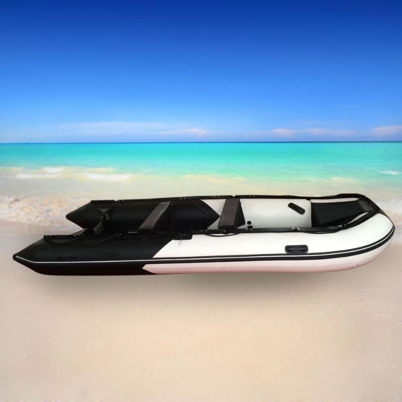 Thickened PVC 4.7 m 9-seat Res – обзор и цена Fishing Boat Inflatable