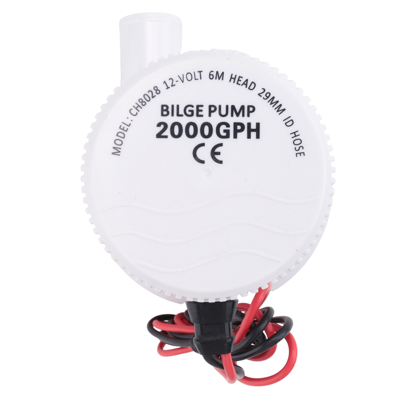 2000GPH Marine Water Bilge Pum – обзор и цена Fishing Boat Bilge Pump